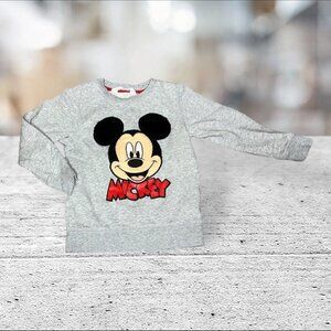 H&M Mickey Mouse Club House Stich Logo Gray Age‎ 2-4. USED